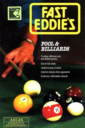 Fast Eddie's Pool and Billiards box cover front